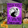 Personalized Witch Halloween Flag JL202 85O36 1