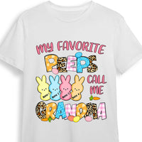 Personalized Grandma Easter Peeps T Shirt FB282 23O36 thumb 1