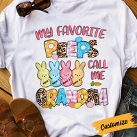 Personalized Grandma Easter Peeps T Shirt FB282 23O36 thumb 1