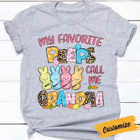 Personalized Grandma Easter Peeps T Shirt FB282 23O36 thumb 1