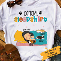 Personalized Dog Sleep T Shirt MR21 81O28 thumb 1