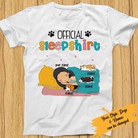 Personalized Dog Sleep T Shirt MR21 81O28 thumb 1