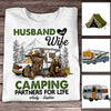 Personalized Couple Bear Husband Wife Camping T Shirt MR23 81O58 1