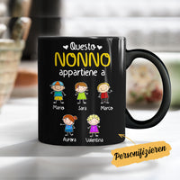 Personalized Nonno Italian Grandpa Mug MR235 81O34 thumb 1