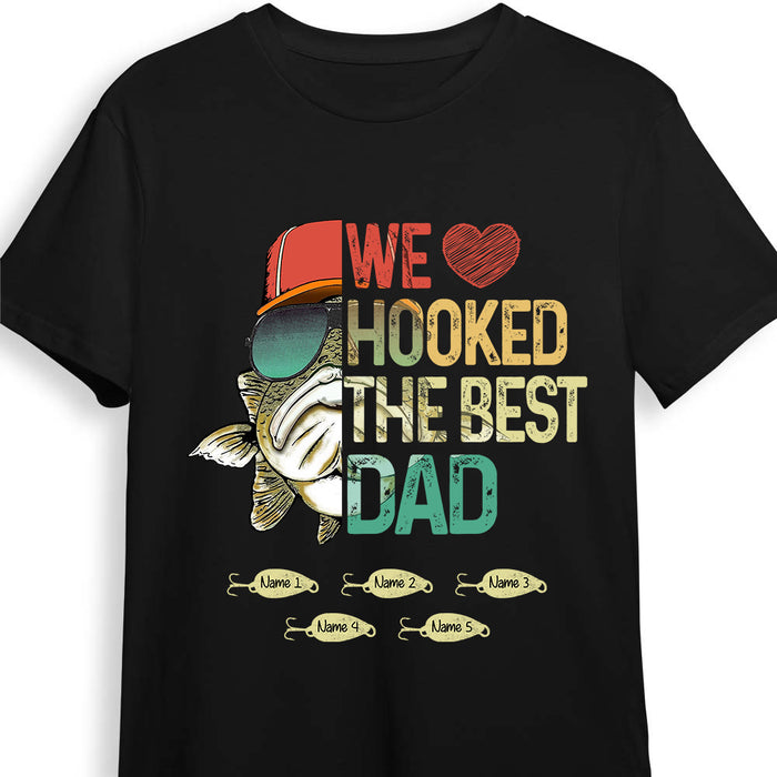 Personalized Dad Grandpa Fishing T Shirt MR28 81O36 1