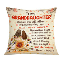 Personalized Granddaughter Hug This Pillow MR31 81O36 thumb 1
