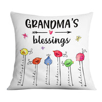 Personalized Grandma Mom Bird Tree Pillow MR43 85O57 thumb 1