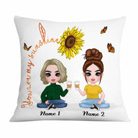 Personalized Mom Grandma Daughter Pillow MR42 26O58 thumb 1