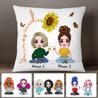 Personalized Mom Grandma Daughter Pillow MR42 26O58 thumb 1