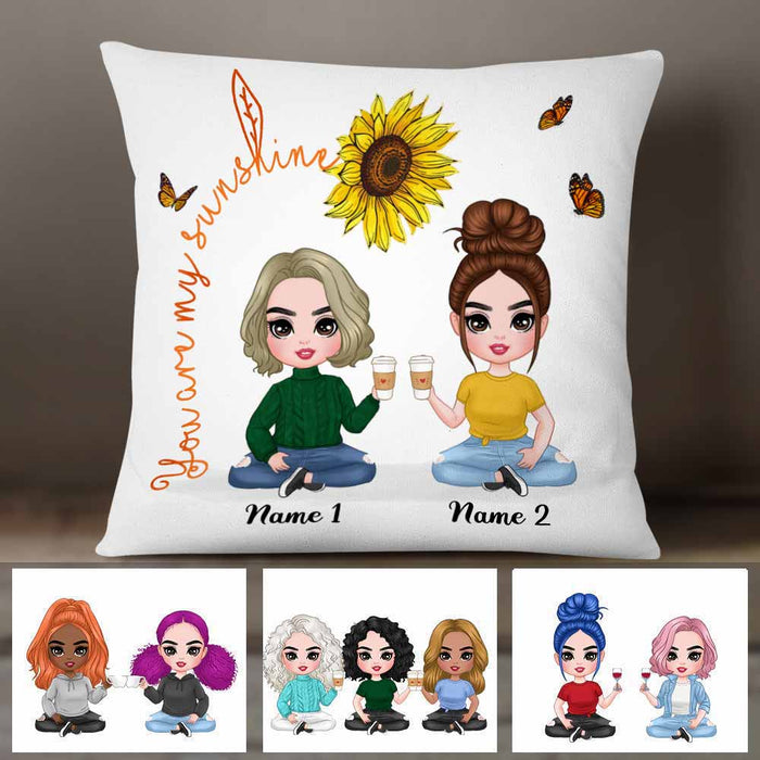 Personalized Mom Grandma Daughter Pillow MR42 26O58 1
