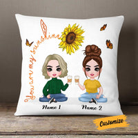Personalized Mom Grandma Daughter Pillow MR42 26O58 thumb 1
