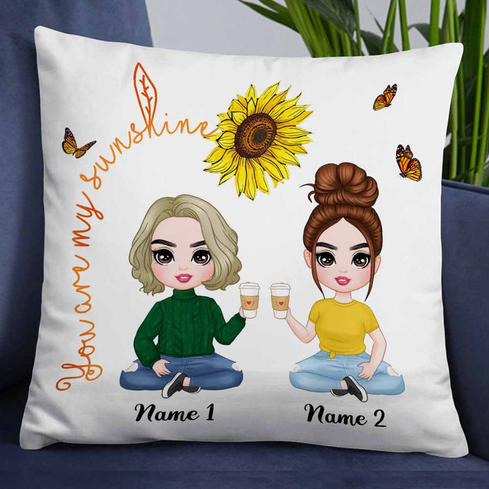 Personalized Mom Grandma Daughter Pillow MR42 26O58 1
