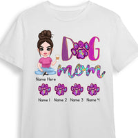 Personalized Dog Mom T Shirt MR72 26O58 thumb 1