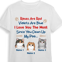 Personalized Cat Mom I Love You T Shirt MR72 95O36 thumb 1