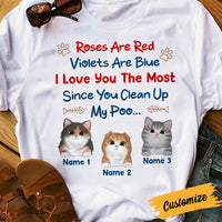 Personalized Cat Mom I Love You T Shirt MR72 95O36 thumb 1