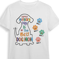 Personalized Dog Mom Mother Day T Shirt MR71 30O53 thumb 1