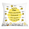 Personalized Grandma Mom Bee Pillow MR71 85O34 1