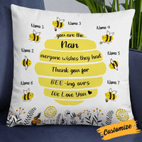 Personalized Grandma Mom Bee Pillow MR71 85O34 thumb 1