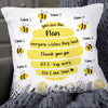 Personalized Grandma Mom Bee Pillow MR71 85O34 1