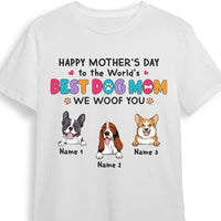 Personalized Dog Mom T Shirt MR82 24O57 thumb 1