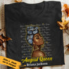 Personalized BWA August Queen T Shirt JL133 30O47 1