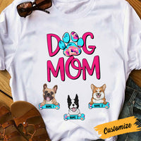 Personalized Dog Mom T Shirt MR82 24O36 thumb 1