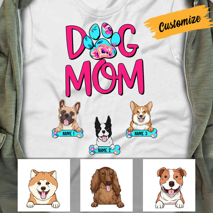 Personalized Dog Mom T Shirt MR82 24O36 1