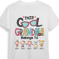 Personalized Cool Mom Grandma T Shirt MR74 24O36 thumb 1