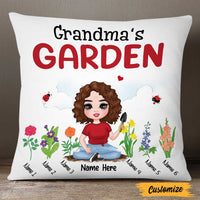 Personalized Mom Grandma Garden Pillow MR71 95O47 thumb 1