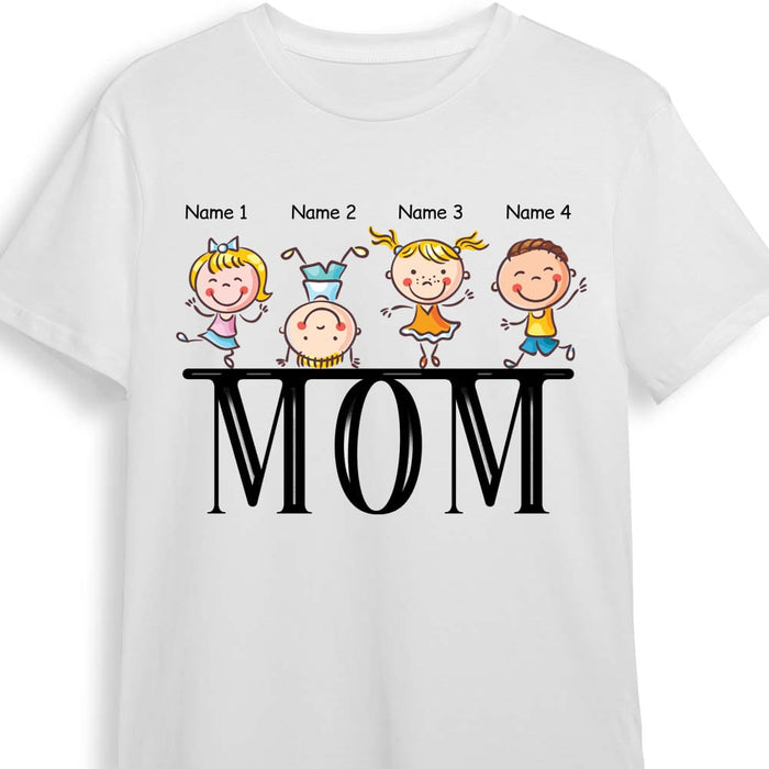 Personalized Mom Grandma T Shirt MR82 23O53 1