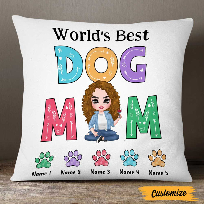 Personalized Dog Mom Pillow MR83 26O47 1