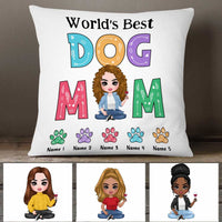 Personalized Dog Mom Pillow MR83 26O47 thumb 1