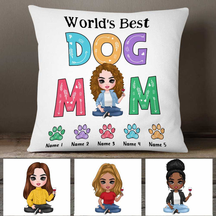 Personalized Dog Mom Pillow MR83 26O47 1