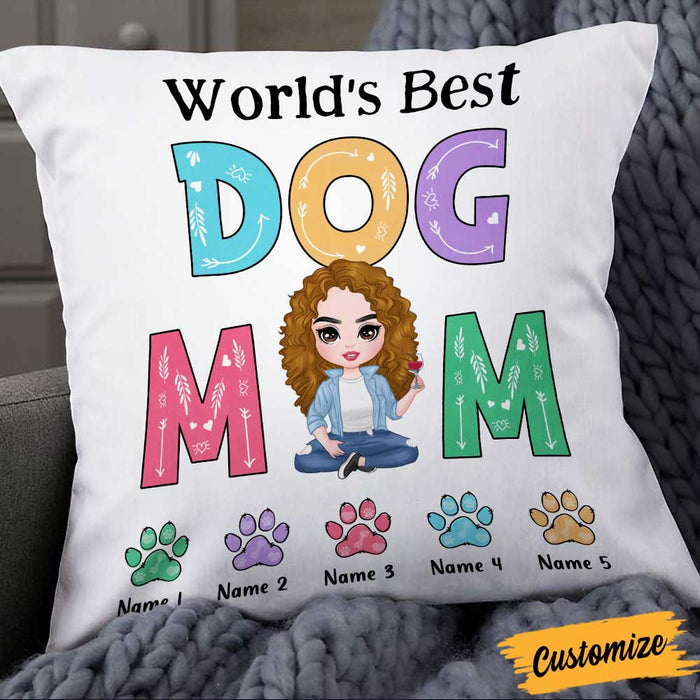 Personalized Dog Mom Pillow MR83 26O47 1