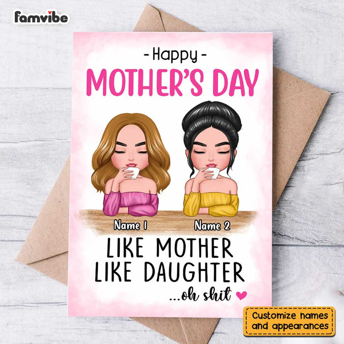 Personalized Mom Grandma Card MR91 30O47 1