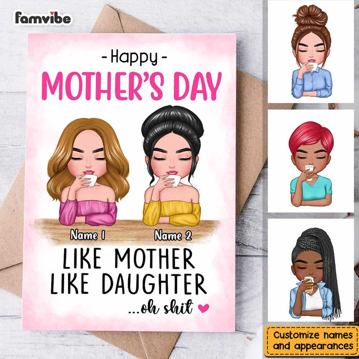 Personalized Mom Grandma Card MR91 30O47 1