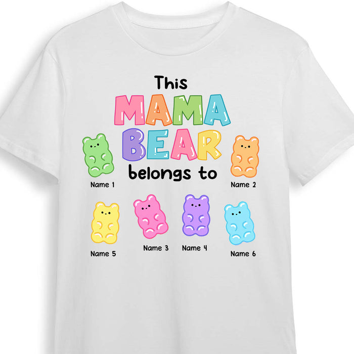 Personalized Mama Bear T Shirt MR101 85O58 1