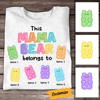 Personalized Mama Bear T Shirt MR101 85O58 thumb 1