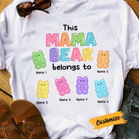 Personalized Mama Bear T Shirt MR101 85O58 thumb 1