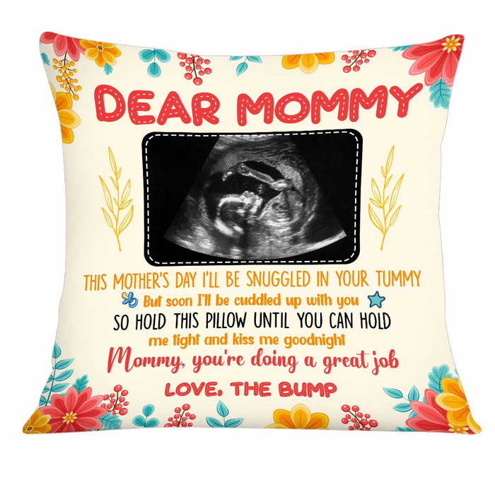 Personalized Dear Mom With All My Love I Held This Blanket Tight Blanket