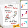 Personalized Distance Mother's Day Card MR102 85O58 1