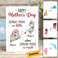 Personalized Distance Mother's Day Card MR102 85O58 thumb 1