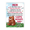 Personalized Bear Mom Grandma Mother's Day Card MR103 95O36 1