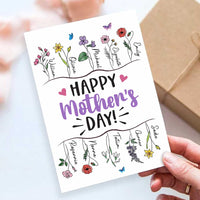 Personalized Mom Grandma Mother's Day Card MR102 26O34 thumb 1