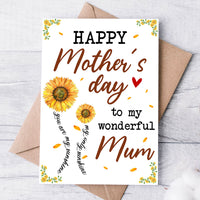 Mom Sunflower Mothers Day Card MR101 30O53 thumb 1