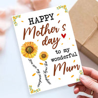 Mom Sunflower Mothers Day Card MR101 30O53 thumb 1
