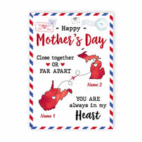 Personalized Long Distance Mother's Day Card MR113 95O47 thumb 1