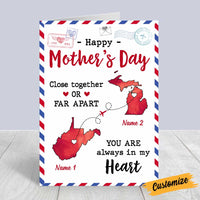 Personalized Long Distance Mother's Day Card MR113 95O47 thumb 1