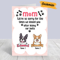 Personalized Dog Mom Mother's Day Card MR113 26O28 thumb 1