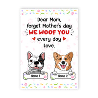 Personalized Dog Mom Mother's Day Card MR113 85O53 thumb 1